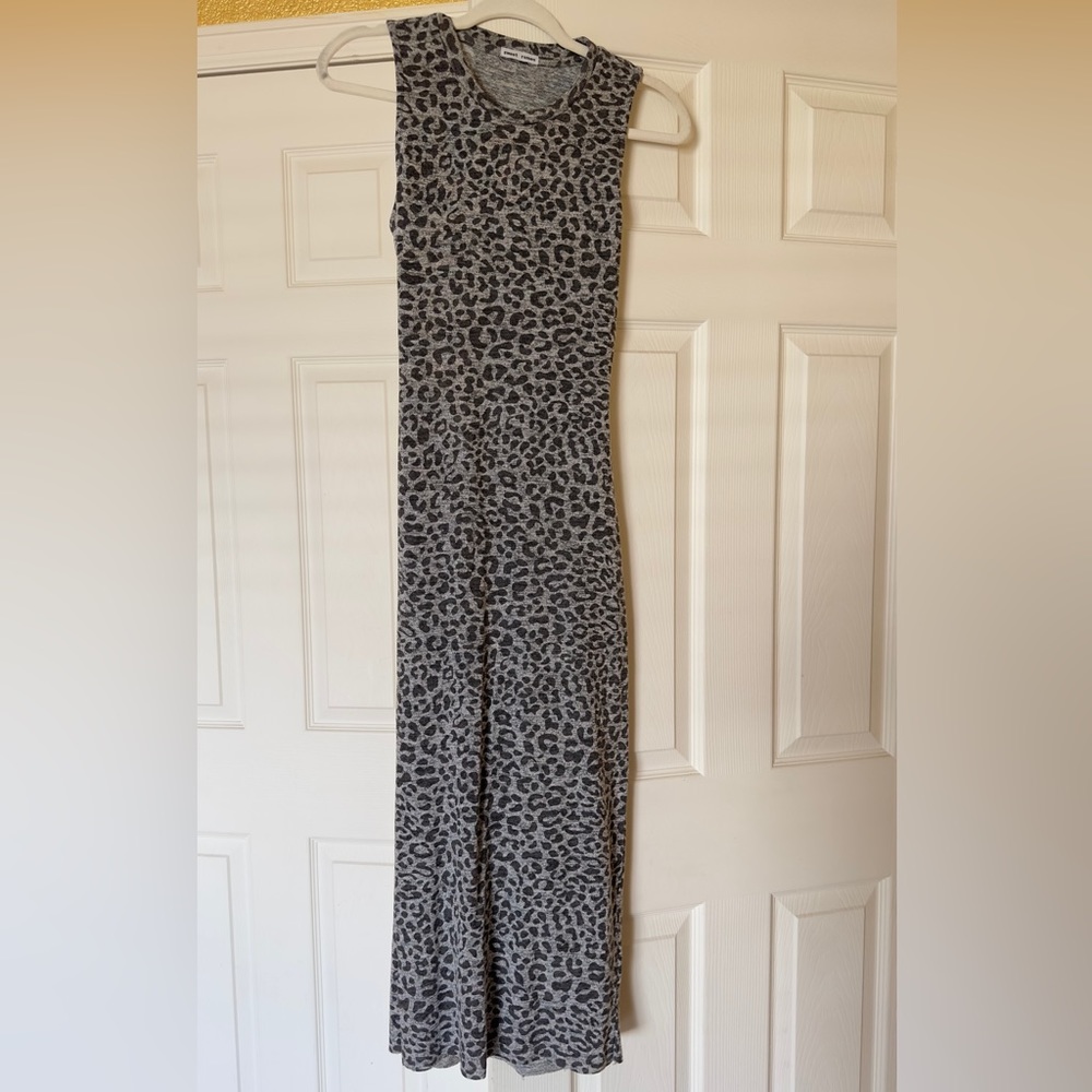 Sweet Romeo Leopard Print Long dress Womens Sz Small. New never wore.
